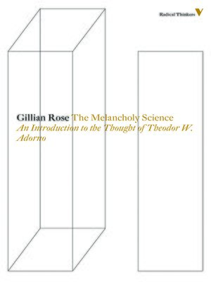 cover image of The Melancholy Science